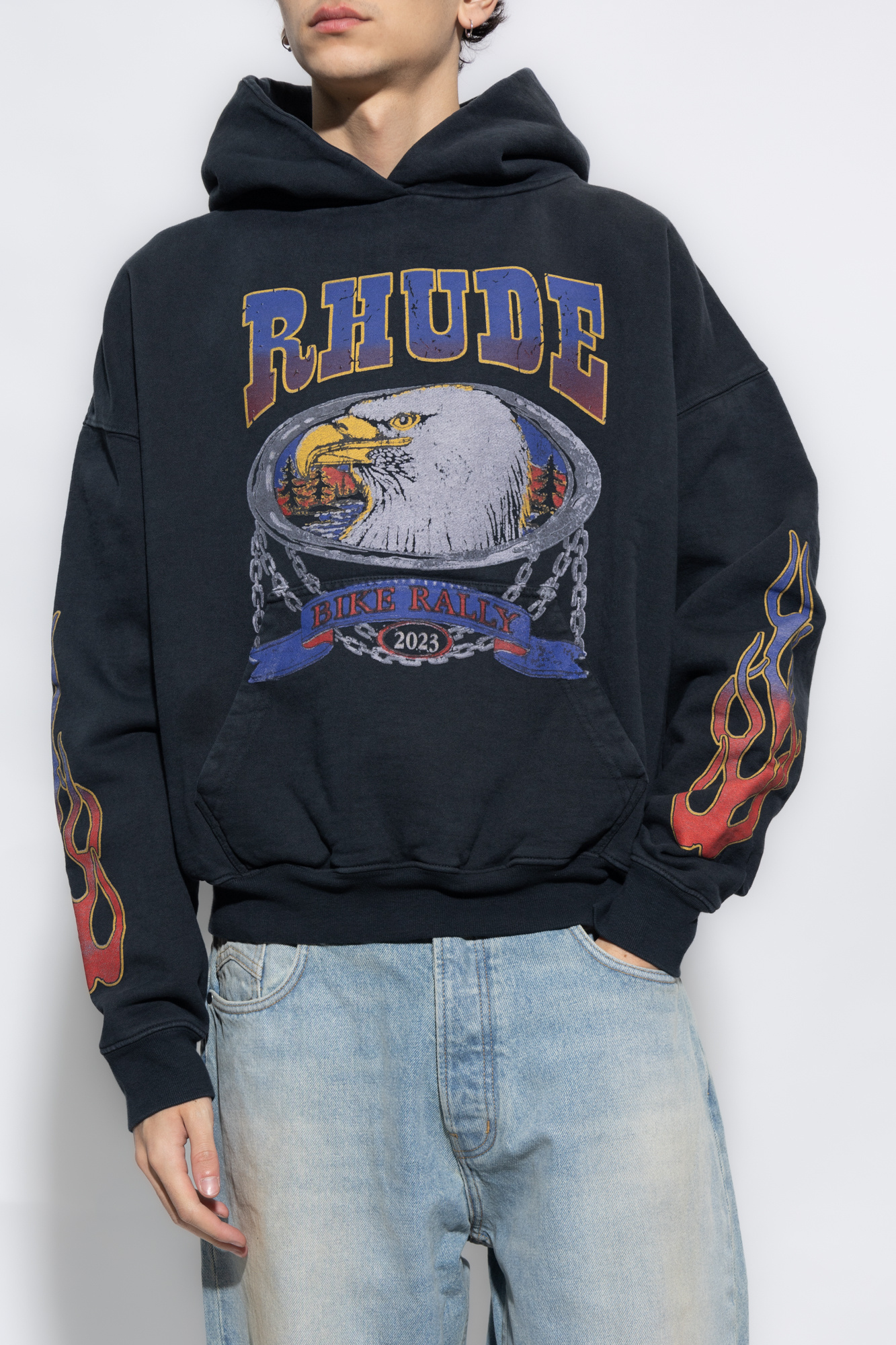 Rhude hoodie best sale